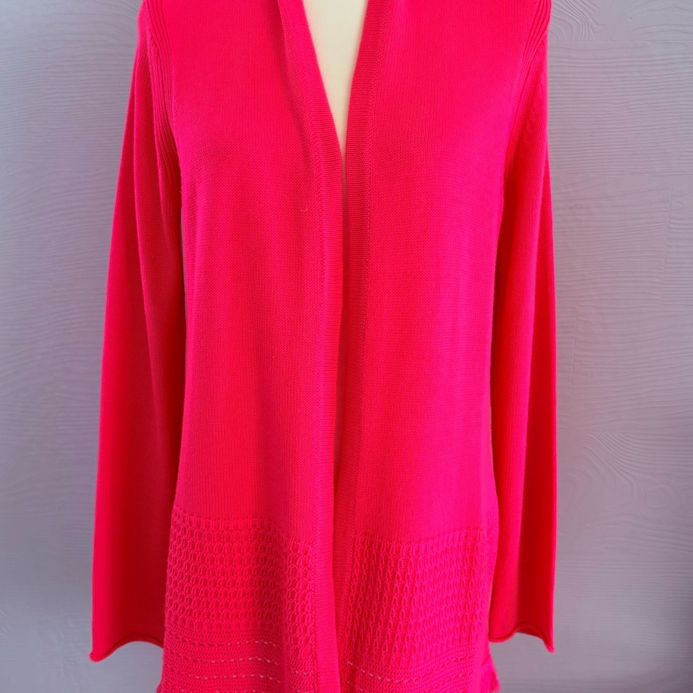 Sugar Vibrant Pink Cardigan